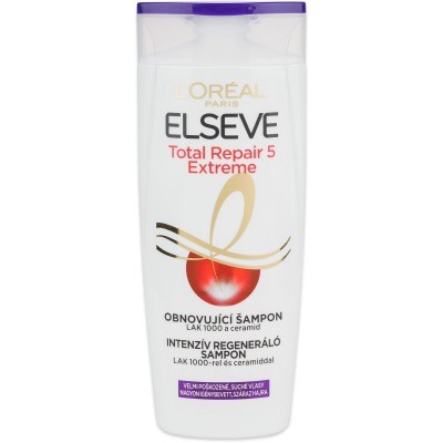 Elséve šampon Total repair 250ml | Kosmetické a dentální výrobky - Vlasové kosmetika - Šampony na vlasy